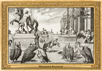 0037-007-07 Menagerie Belvedere Landstraße (now in Wien) (AT) Salomon Kleiner, 1734
