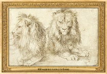 0082-032-01 Ménagerie ducale à Gand Gent (BE) Albrecht Dürer, 1521