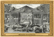0028-017-01 Menagerie van Jan Blaauw Amsterdam (NL) Theodorus Crajenschot, 1751