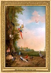 0048-015-05 Menagerie Het Kleine Loo Voorburg (now in Haag) (NL) Aert Schouman, 1788